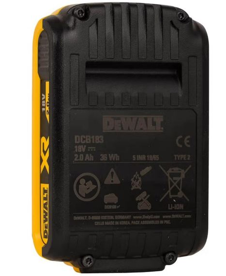 Акумуляторна батарея DeWALT DCB183_N314783 | Зображення 1