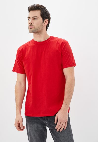 Футболка чоловіча базова червоний, 2XL
