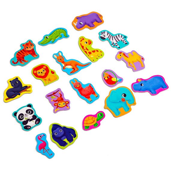 Гра настільна Набір магнітів. Зоо Vladi Toys VT3106-25 Різнокольоровий shop (4820234762736) | Зображення 1