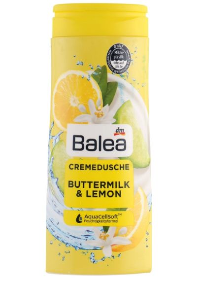 Крем-гель для душа Balea Buttermilk & Lemon Пахта и Лимон 300 мл