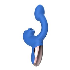 Смарт-вібратор Magic Motion Ponder Blue, подвійна стимуляція, віброяйце+язичок для клітора Sex Aura