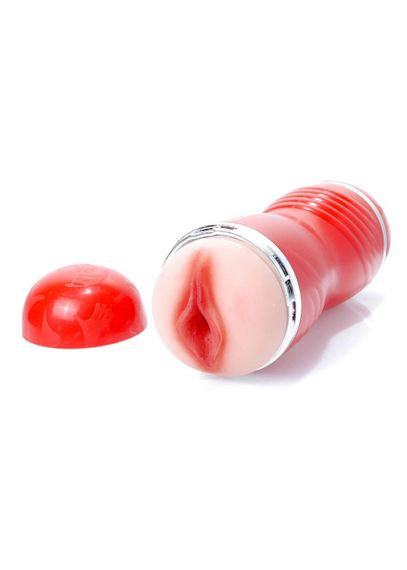 Мастурбатор Cleo Double Delight 3.0, тілесний Sex Aura | Зображення 5