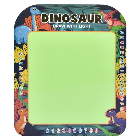 Дошка для малювання світлом CQ150-4-5(Dinosaur) маркера 4 шт
