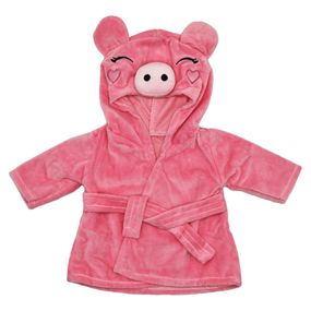 Халатик для куклы "Поросенок" M 6049 UA(Pink) для куклы 43-46 см