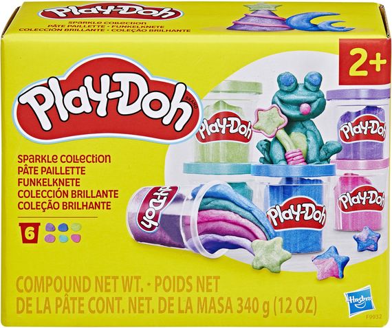 Набор пластилина Play-Doh: Glitter Collection (6 баночек «Блестящая коллекция») | Зображення 2