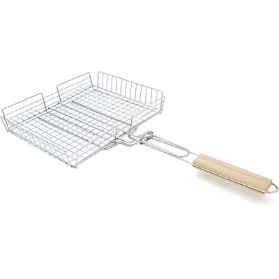 Решётка для гриля Voltronic з високим бортом 31х25х5 см (YT-CB15) | Зображення 2