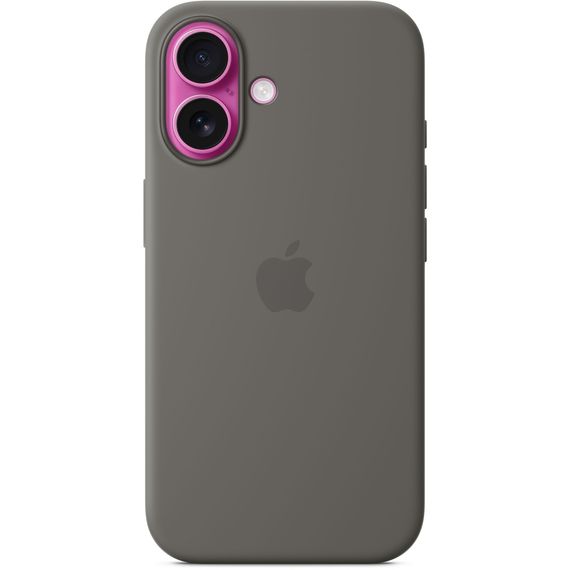 Чохол до мобільного телефона Apple iPhone16 Silicone Case with MagSafe - Stone Gray (MYY33ZM/A) | Зображення 3