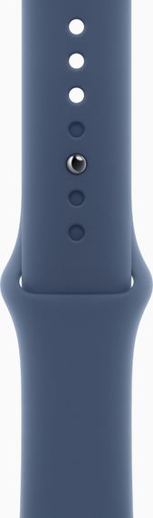 Смарт-годинник Apple Watch Series 10 GPS 46mm Silver Alu. Case w. Denim Sport Band - M/L (MWWM3) | Зображення 2