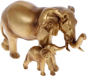 Статуэтка Слоники Gold 17х12.5х29 см
