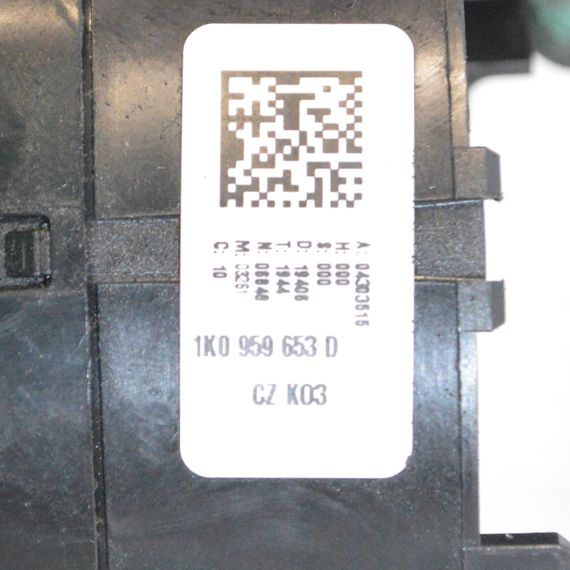 Підрульовий шлейф airbag Volkswagen Golf Jetta 2003-2010 Кільце підрульове аірбаг Фольксваген Гольф Джетта 1K0959653D | Зображення 2