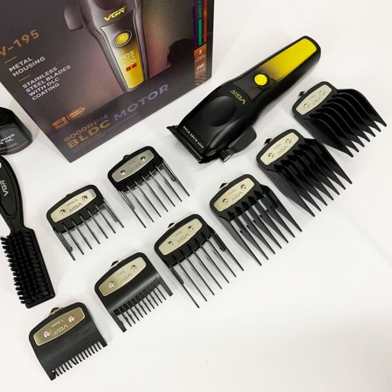 Багатофункціональний тример для стрижки волосся і тіла VGR, Акумуляторна машинка для стрижки CI-15 | Зображення 5