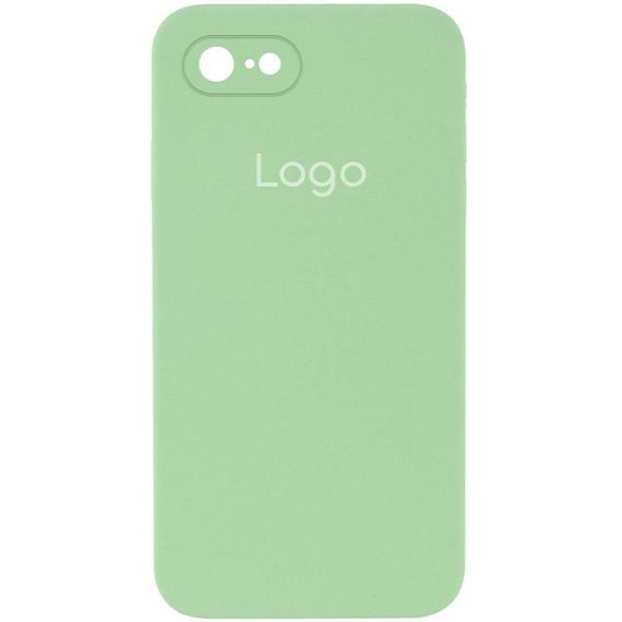 Чохол Silicone Case Square з повним захистом камери для iPhone 7/8/SE 2020 Колір 70.Deep Navy | Зображення 1