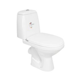 Унітаз-компакт Kolo Solo S7921800U горизонтальний/нижній/поліпропілен