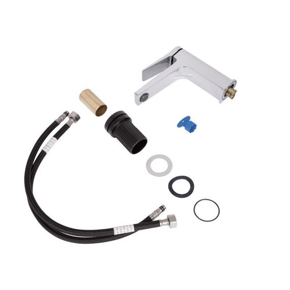 Змішувач для раковини низький Qtap Nando QTNAN270CRM48649 Chrome | Зображення 6