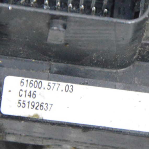 Блок керування двигуном 1.2 Fiat Panda II 2003-2011 Комп'ютер ЕБУ мотора Фіат Панда 2 6160057703 55192637 | Зображення 4