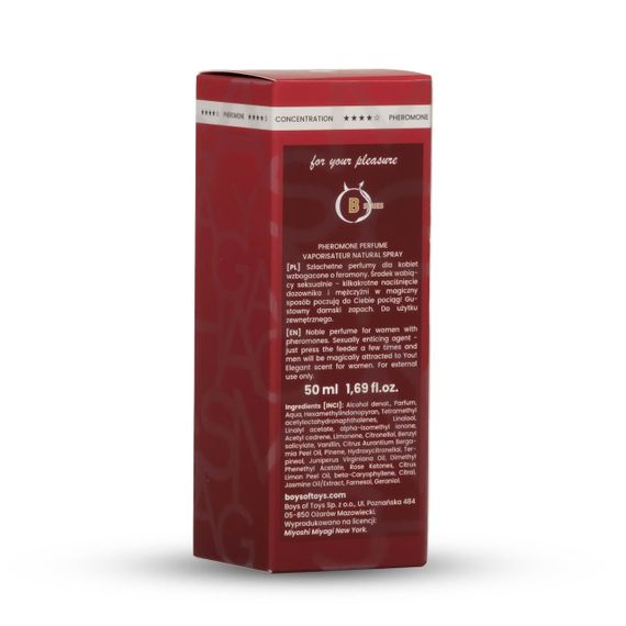 Жіночі парфуми з феромонами - Miyoshi Miyagi Instinct, 50 мл Sex Aura | Зображення 7