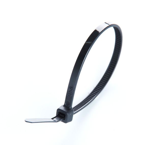 Кабельна стяжка багаторазова 5*400 мм чорна (пач 100 шт.) APRO STM-B54001