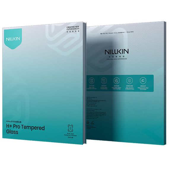 Захисне скло Nillkin (H+ PRO) для Apple iPad 10.9" (2022-24) / 11" (A16) 2025 (+ аплікатор) Прозорий | Зображення 4