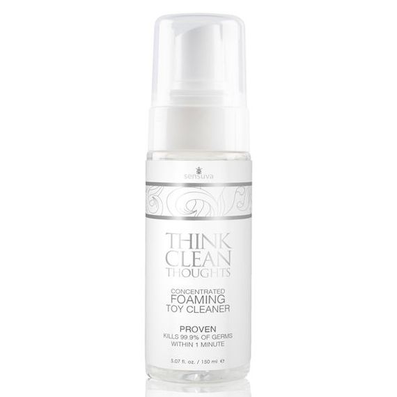 Концентрированная чистящая пенка для игрушек Sensuva Think Clean Thoughts Foaming, 150 мл