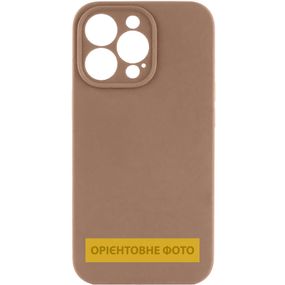 Чехол Silicone Case Full Camera Protective (AA) NO LOGO для Apple iPhone 17 Air (6.5") Бежевый / Desert Gold