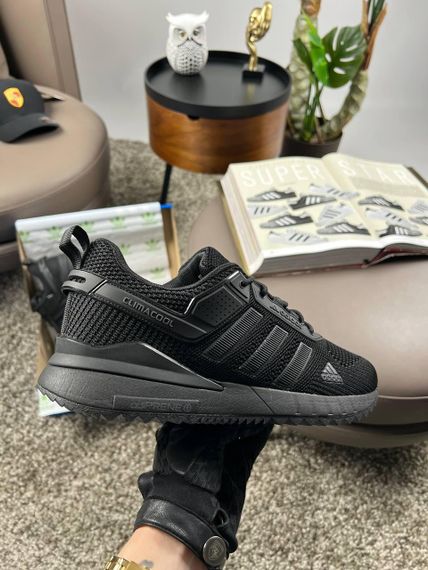 Чоловічі кросівки Climacool All Black  весна / літо / осінь A4065 46 29.5-30 см | Зображення 5