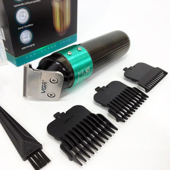 Мужской набор для стрижки волос беспроводной, Аккумуляторный универсальный триммер для стрижки BR-13 | Зображення 5
