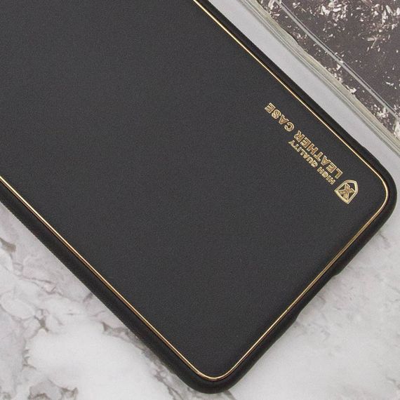 Шкіряний чохол Xshield для Samsung Galaxy S24+ Чорний / Black | Зображення 1