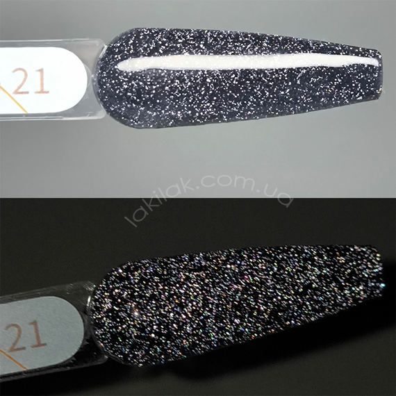 Світловідбивний гель-лак Gelix Disco №21 8мл