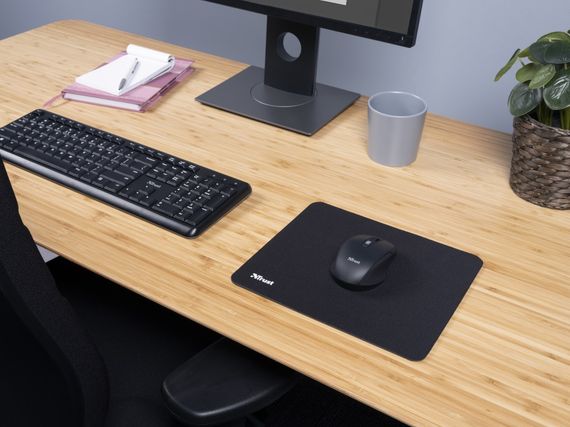 Игровая поверхность TRUST Mouse Pad M Black (250*210*3 мм) (24193_TRUST) | Зображення 1