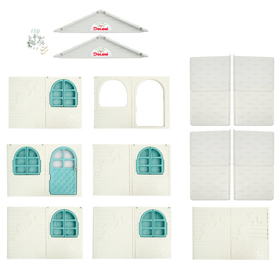 Ігровий Будиночок зі шторками DOLONI TOYS 02550/25 | Зображення 5