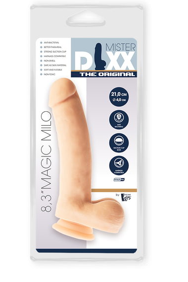 Гибкий фаллоимитатор DREAM TOYS MR. DIXX MAGIC MILO 8.3INCH DILDO sexstyle | Зображення 14