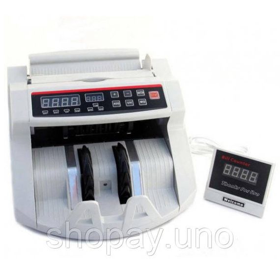 Лічильник купюр для грошей Bill Counter UKC MG-2089, Автоматичний лічильник валюти UC-57 | Зображення 3