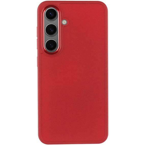 TPU чехол Bonbon Metal Style для Samsung Galaxy S23+ Красный / Red | Зображення 1