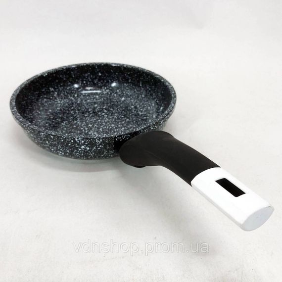 Сковорода фірмова Unique UN-5101 18 см, Алюмінієва сковорода з антипригарним покриттям QG-22 | Зображення 2