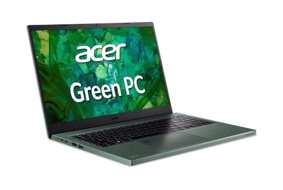 Ноутбук Acer Aspire Vero AV15-53P 15.6' FHD IPS, Intel i5-1335U, 16GB, F512GB, UMA, Lin, зелений (NX.KN5EU.002) | Зображення 2