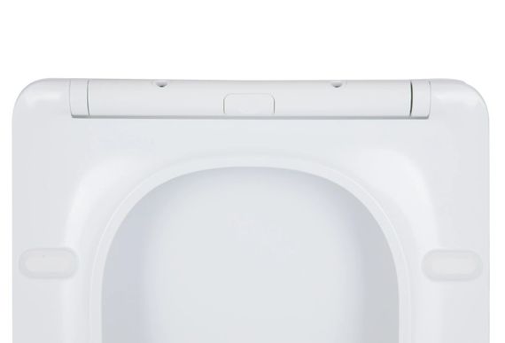 Сидіння для унітазу Qtap Crow 490 з мікроліфтом Slim Duroplast, Quick Release QT99SC5171W | Зображення 5