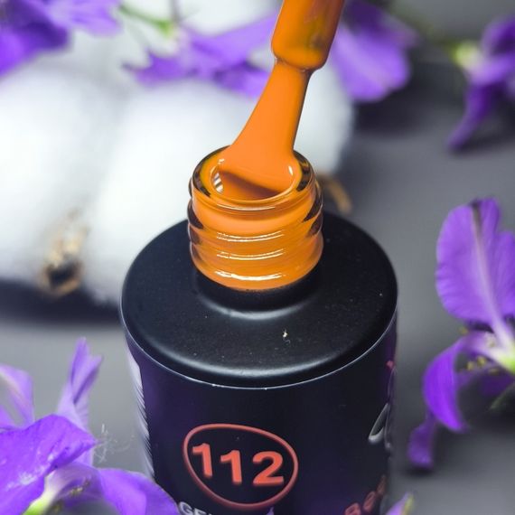 Гель-лак для ногтей Bee Nails 112 (морковный) 8мл