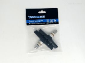 Колодки тормозные велосипедные ободные TOOPRE V-brake (ZP-012 ) Черный