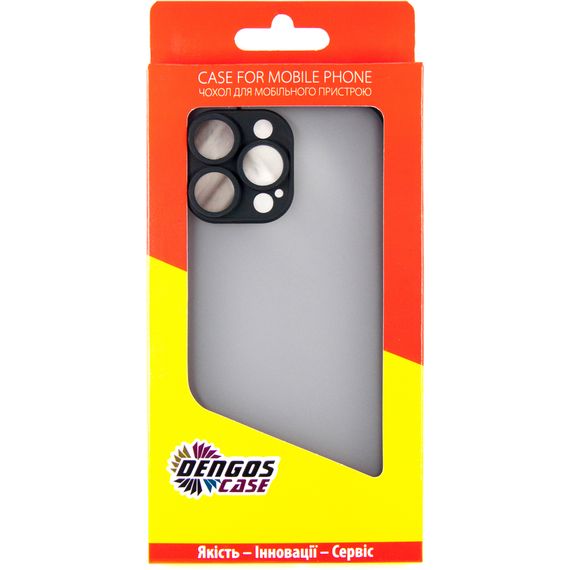 Чохол до мобільного телефона Dengos Matte iPhone 14 Pro Max (black) (DG-TPU-MATT-126) | Зображення 4