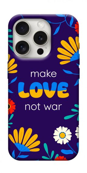 Чохол з картинкою Not war для Apple iPhone 16 Pro (6.3")