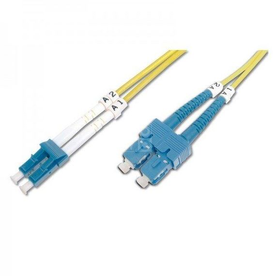 Оптичний патч-корд DIGITUS LC/UPC-SC/UPC, 9/125,OS2,duplex,2m