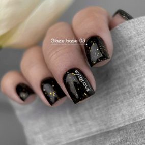 База для гель-лаку Toki-Toki Glaze Base GL03 с поталью 5мл