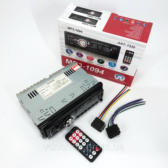 Магнітола автомобільна 1din магнітофон MP3, Автомобільна магнітола стерео звук Проста NK-40 | Зображення 4