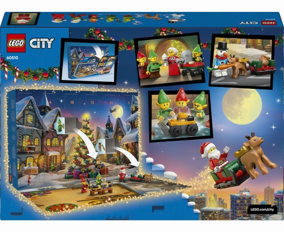Новорічний адвент календар 2026 ЛЕГО Місто Оригінал LEGO City Advent Calendar 2026 | Зображення 1