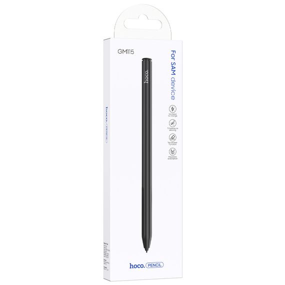 Стілус Hoco GM115 Smart for Galaxy/Lenovo/Asus/Dell Black | Зображення 1