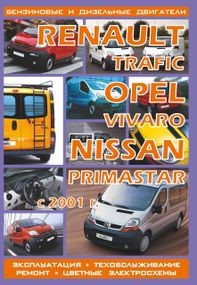 Renault Trafic / Opel Vivaro / Nissan Primastar. Посібник з ремонту й експлуатації. Книга