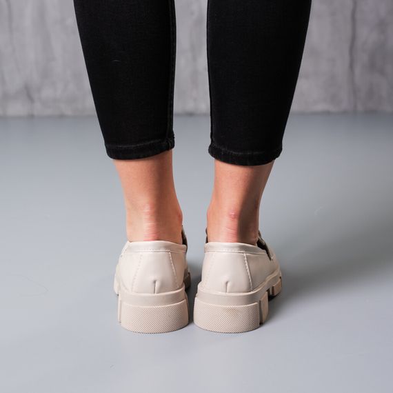 Броги женские Fashion Cann 3754 39 размер 25 см Бежевый | Зображення 4