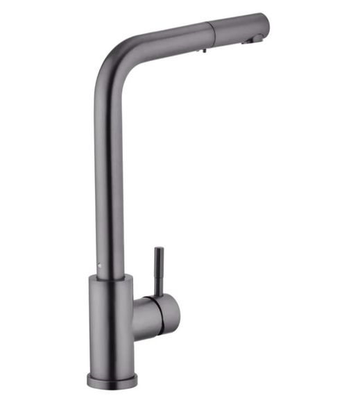 Змішувач для кухні з висувним виливом Kroner KRPё Edelstahl Klassisch - PVD03917 (CV032285) | Зображення 9