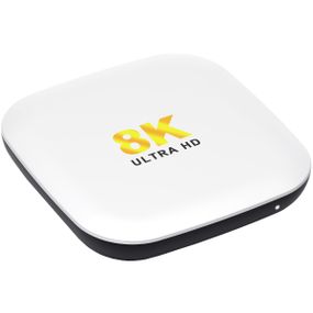 TV Медіаплеєр H96 MAX M2 4/64Gb/ Rockchip RK3528/ Android 13/ WiFi 2.4G+5G/BT 5.1/ білий