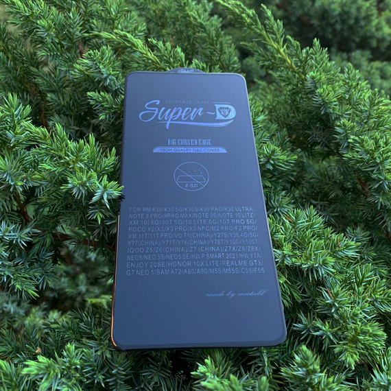 Захисне скло 5D для Realme GT 3 Mietubl чорне